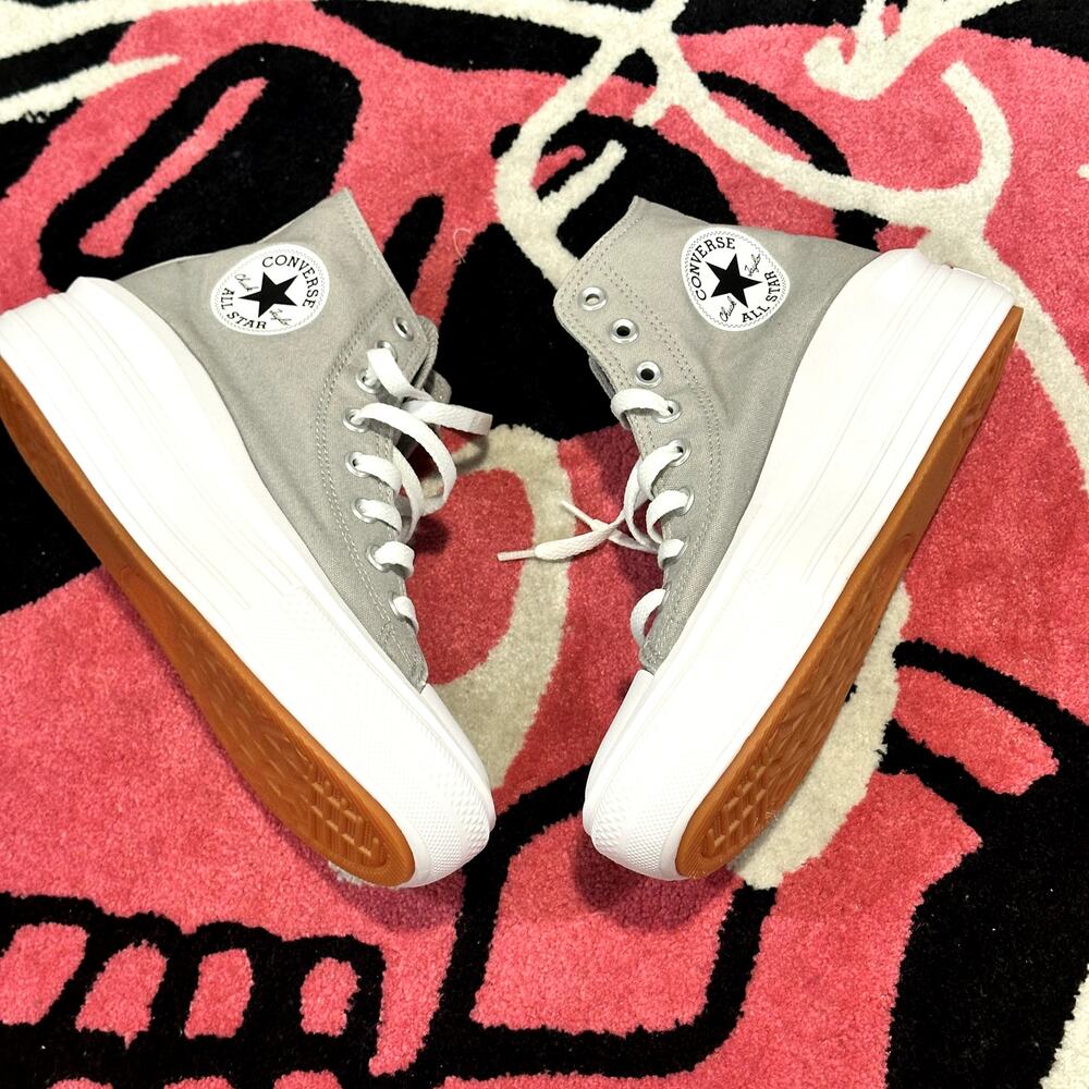 Platform Converse Grey – Women’s SZ 9 – NWOT – As Pictured